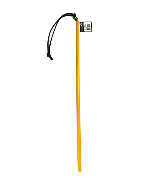 Spartacus Spartacus 24" Leather Wrapped Cane - Yellow