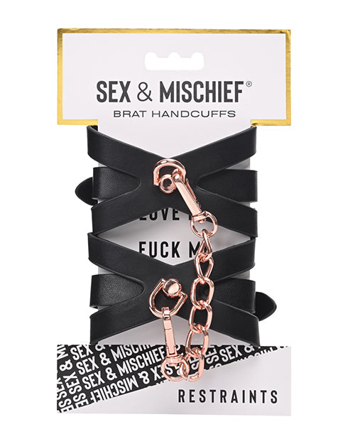 Brat Sex & Mischief Brat Handcuffs