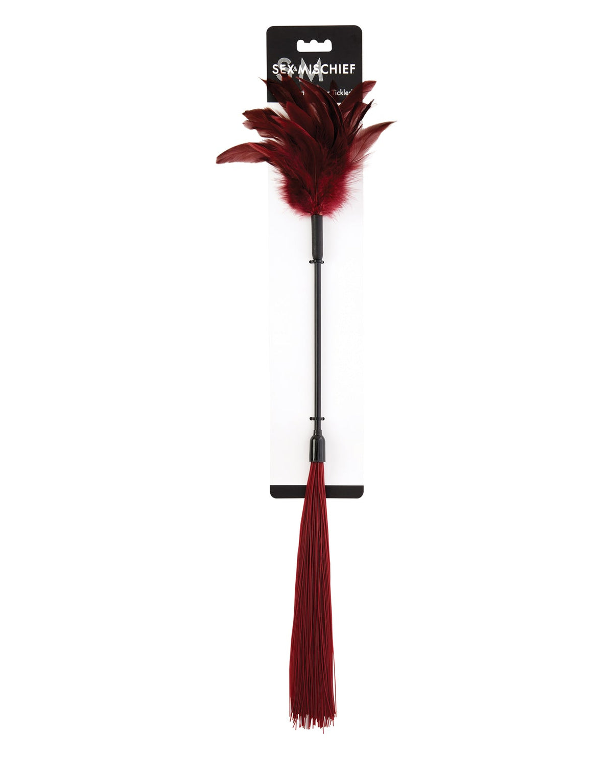 Sex & Mischief Sex & Mischief Enchanted Feather Tickler - Burgundy