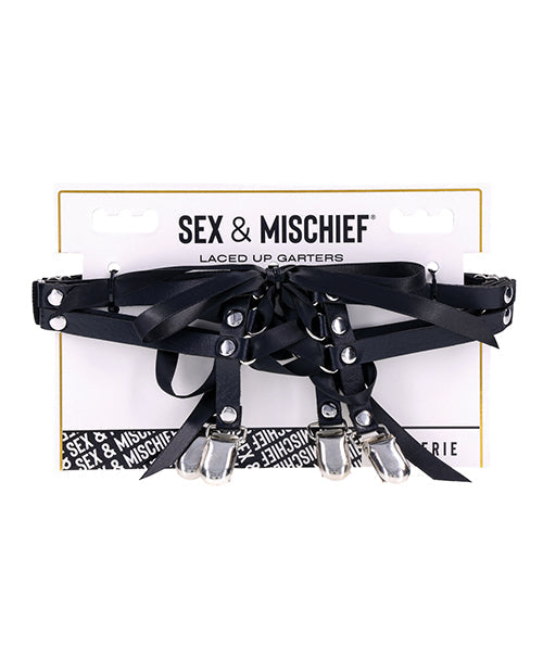 Sex & Mischief Sex & Mischief Laced Up Garters