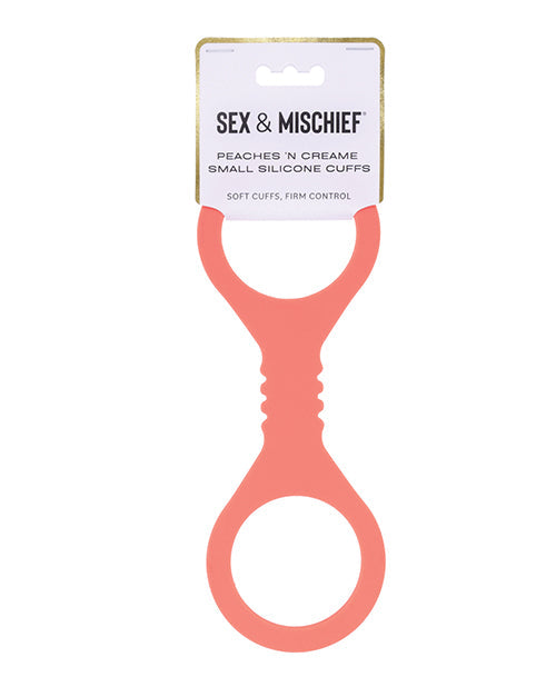 Sex & Mischief Sex & Mischief Peaches 'n CreaMe Small Silicone Cuffs