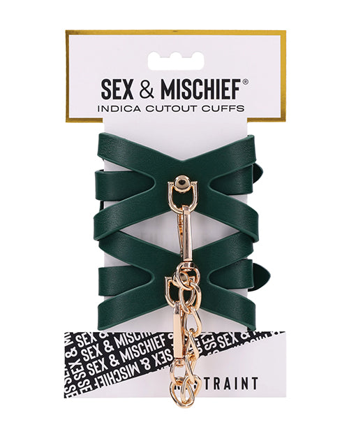 Sex & Mischief Sex & Mischief Indica Cutout Cuffs