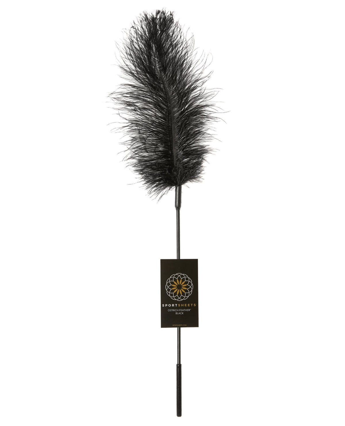 Sportsheets Sportsheets Body Tickler Ostrich Feather - Black