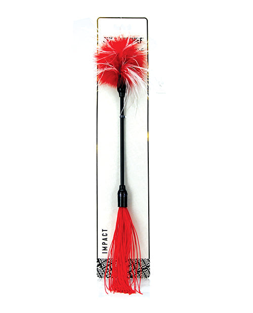 Sex & Mischief Sex & Mischief Whip & Tickle - Red/White