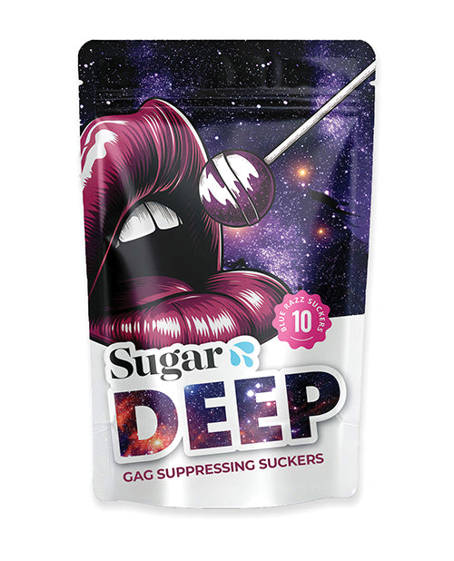 Sugar Splash Sugar Splash Deep Gag Suppressing Suckers - 10 pcs