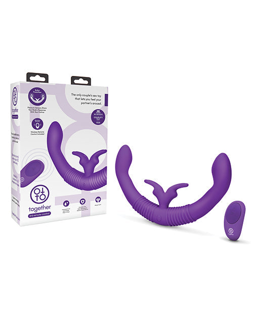 Together Together Female Intimacy Vibe w/Remote - Purple