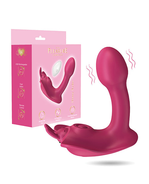 Noire Collection Honey Ryder Dual Action Thumping & Vibrating Rabbit - Pink