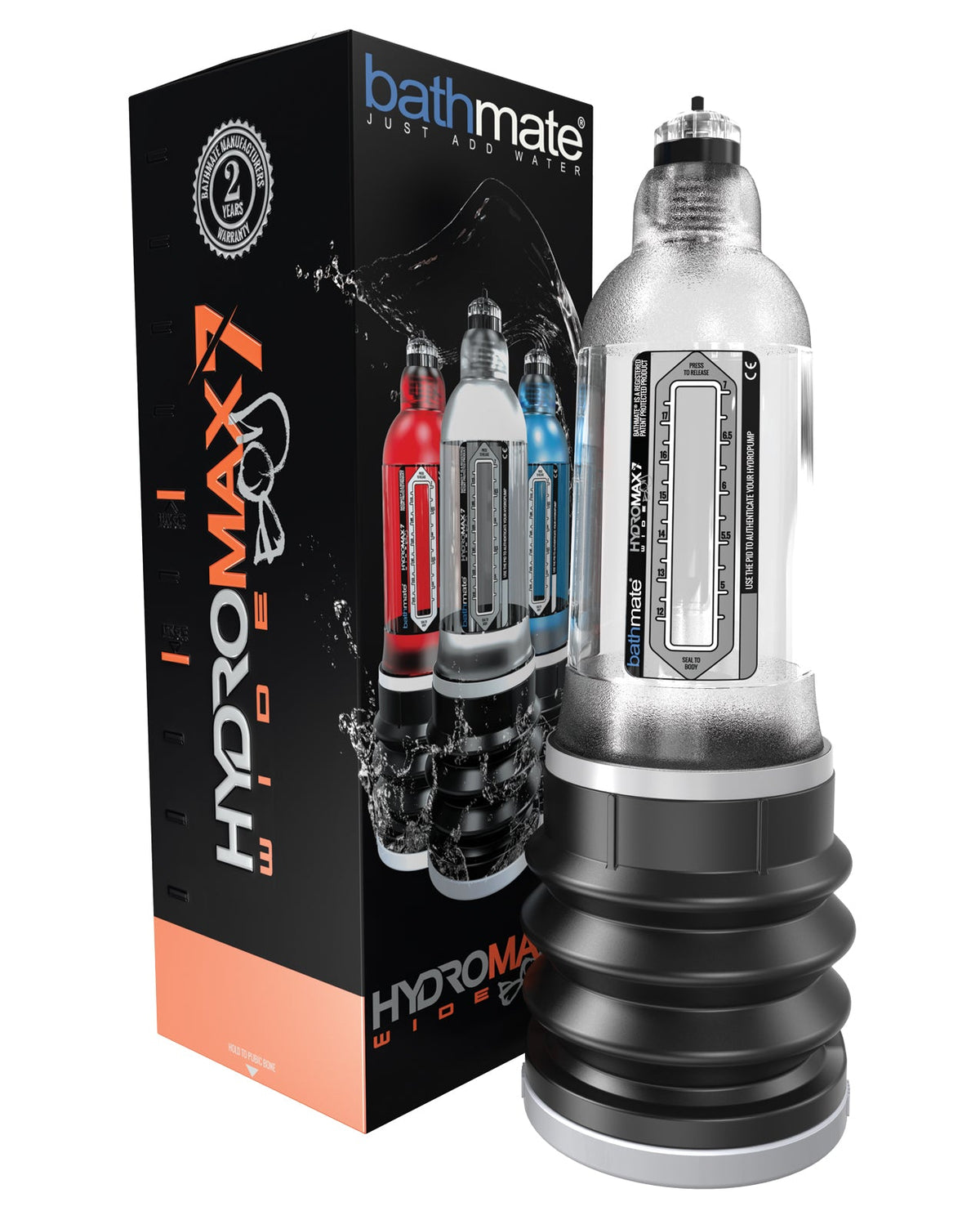 Bathmate Bathmate Hydromax 7 Wide Boy - Clear