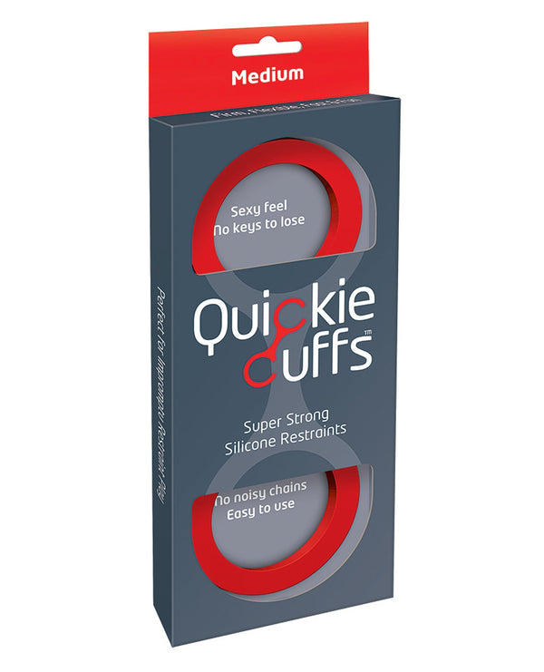 Creative Conceptions Quickie Cuffs Medium - Red