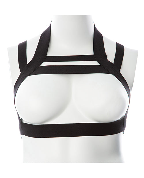 Gender Fluid Gender Fluid Majesty Harness - XL-XXXL Black