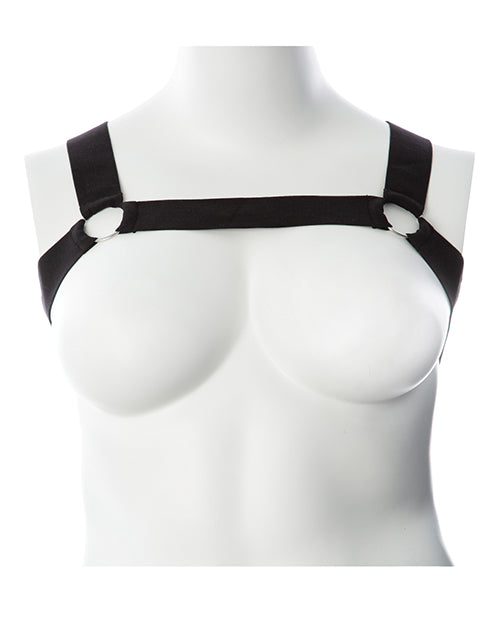 Gender Fluid Gender Fluid Mason Harness - XL-XXXL Black