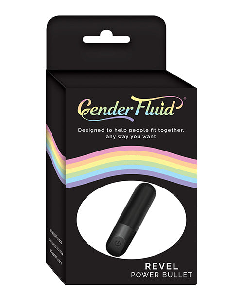 Gender Fluid Gender Fluid Revel Power Bullet - Matte Black
