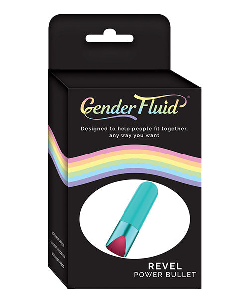 Gender Fluid Gender Fluid Revel Power Bullet - Aqua