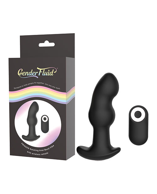 Gender Fluid Gender Fluid Frission Anal Vibe w/Remote - Black