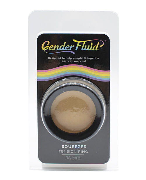 Gender Fluid Gender Fluid Squeezer Tension Ring - Black
