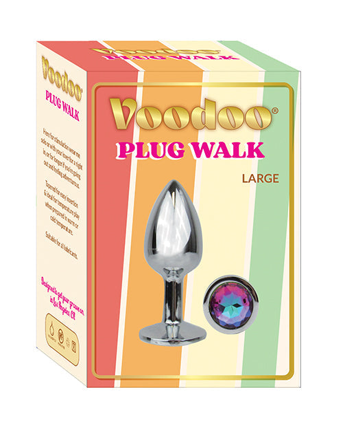 Voodoo Voodoo Walk Large Metal Plug - Silver