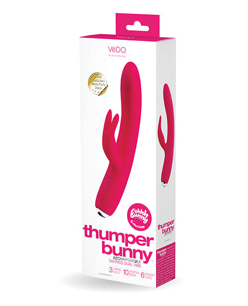 VeDO VeDO Thumper Bunny Rechargeable Dual Vibe - Pretty in Pink