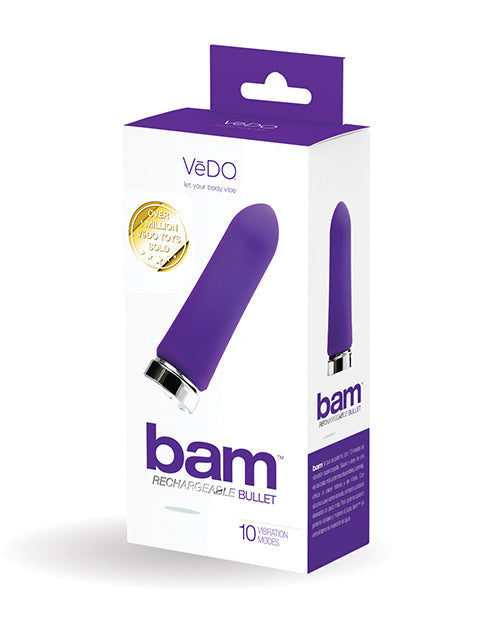 VeDO VeDO Bam Rechargeable Bullet - Into You Indigo