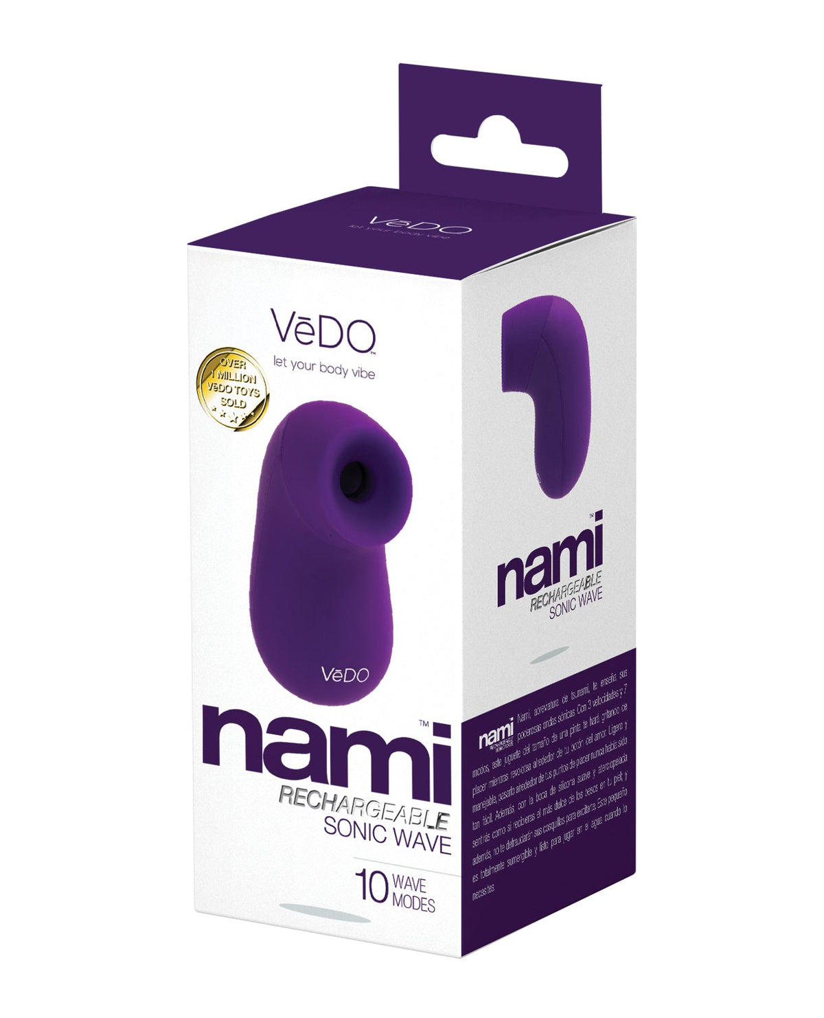 VeDO VeDo Nami Rechargeable Sonic Vibe - Deep Purple