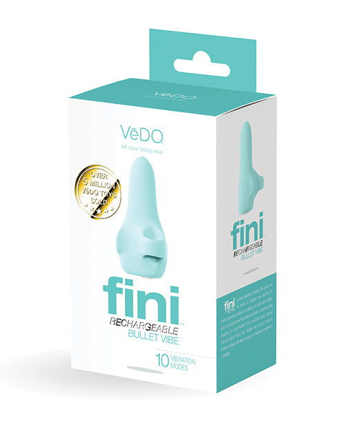 VeDO VeDO Fini Rechargeable Bullet Vibe - Turquoise