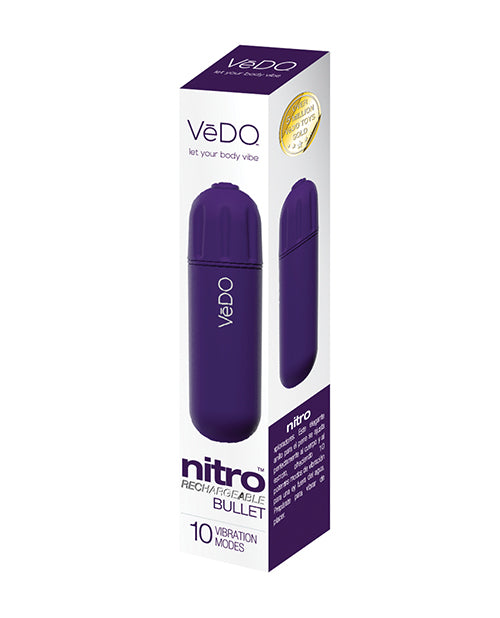 VeDO VeDO Nitro Rechargeable Bullet Vibe - Purple