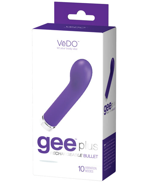 VeDO VeDO Gee Plus Rechargeable Vibe - Into You Indigo