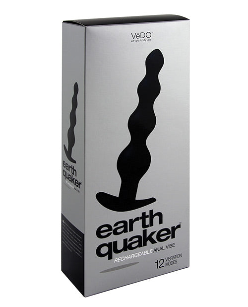 VeDO VeDO Earth Quaker Anal Vibe - Just Black