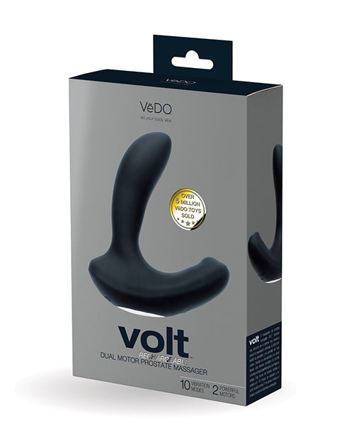 Volt VeDo Volt Rechargeable Prostate Vibe - Black