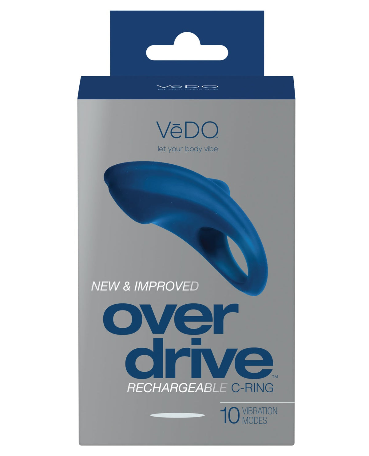VeDO VeDO Overdrive Plus Rechargeable C Ring - Midnight Madness