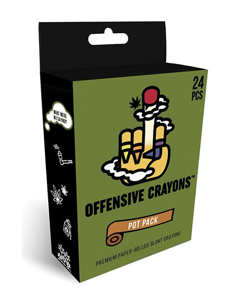 Wood Rocket Wood Rocket Offensive Crayons Pot Pack