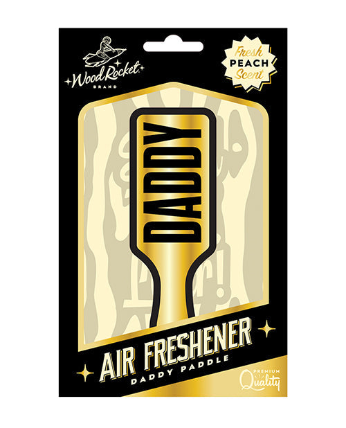 Wood Rocket Wood Rocket Daddy Paddle Air Freshener - Peach