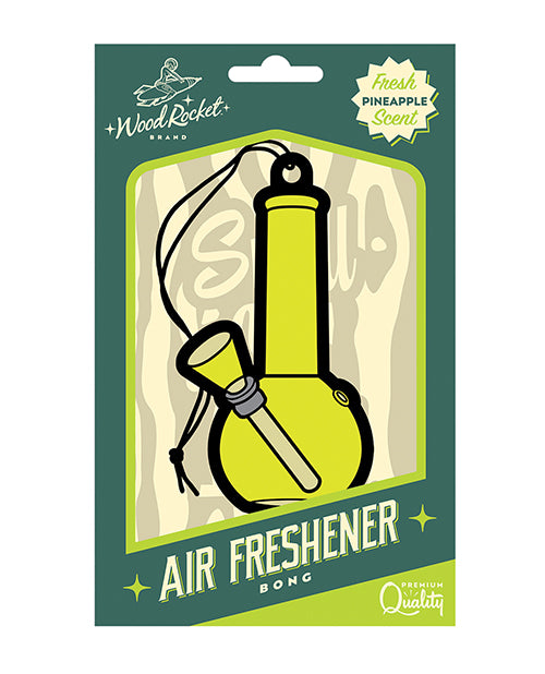 Wood Rocket Wood Rocket Bong Air Freshener - Pineapple