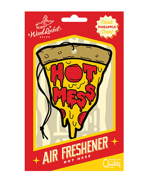 Wood Rocket Wood Rocket Hot Mess Air Freshener - Pineapple