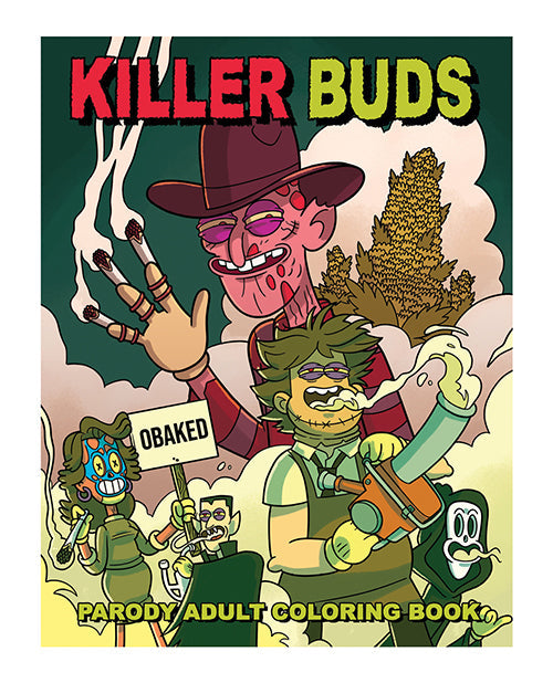 Wood Rocket Wood Rocket Killer Buds Adult Coloring Book