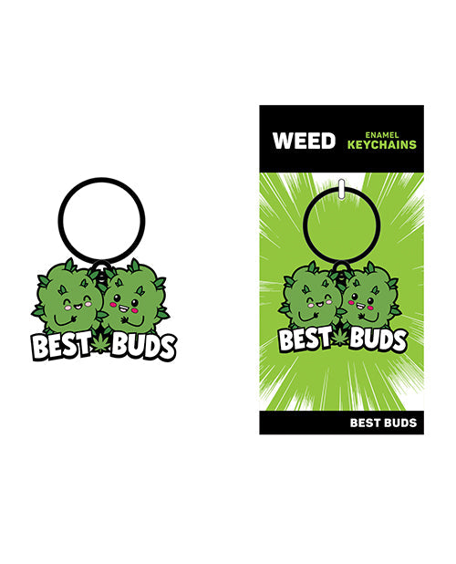 Wood Rocket Wood Rocket Weed Best Buds Keychain - Green