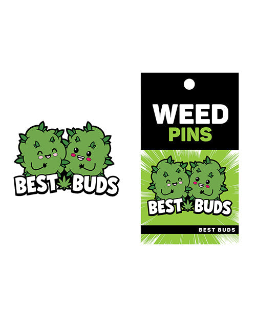 Wood Rocket Wood Rocket Weed Best Buds Pin - Green
