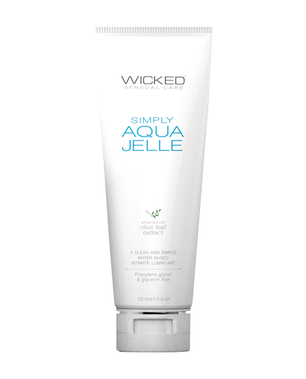 Wicked Sensual Care Wicked Sensual Care Simply Aqua Jelle Waterbased Lubricant - 4 oz