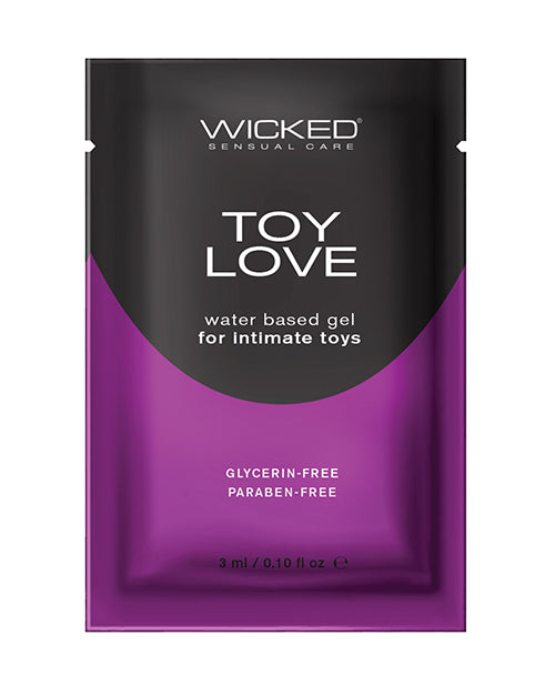 Wicked Sensual Care Wicked Sensual Care Toy Love Water Based Lubricant - .1 oz Fragrance Free