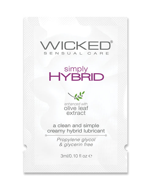 Wicked Sensual Care Wicked Sensual Care Simply Hybrid Lubricant - .1 oz