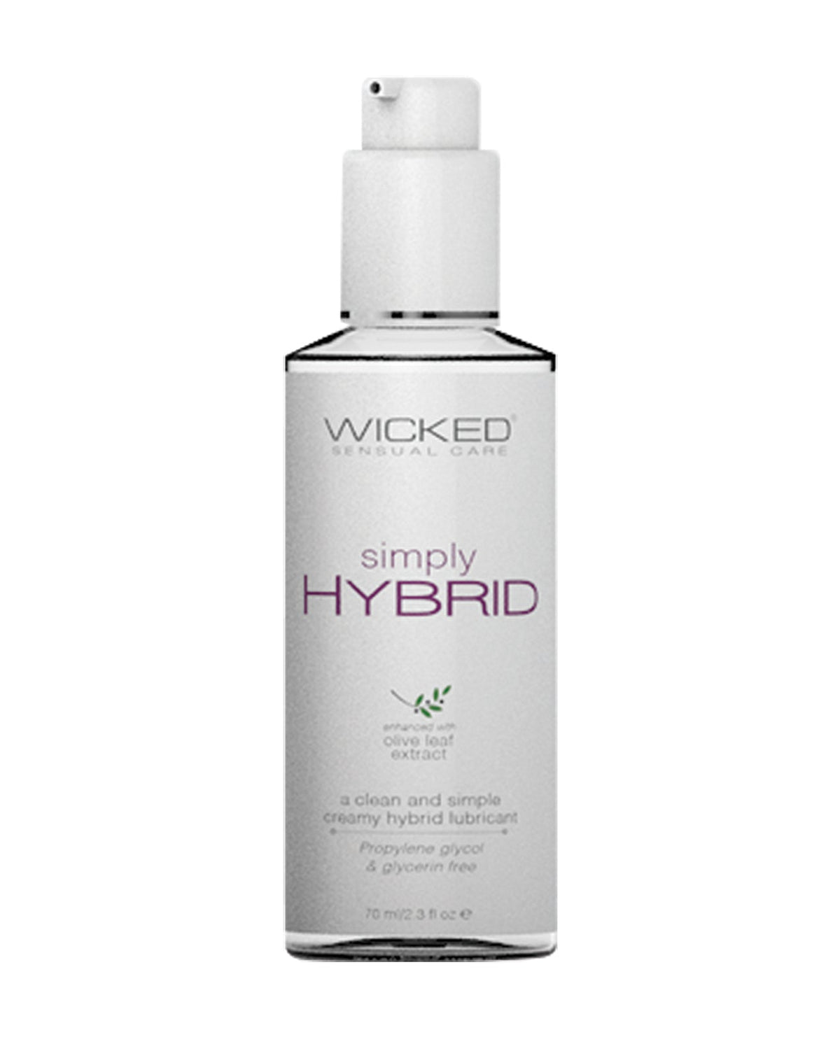 Wicked Sensual Care Wicked Sensual Care Simply Hybrid Lubricant - 2.3 oz