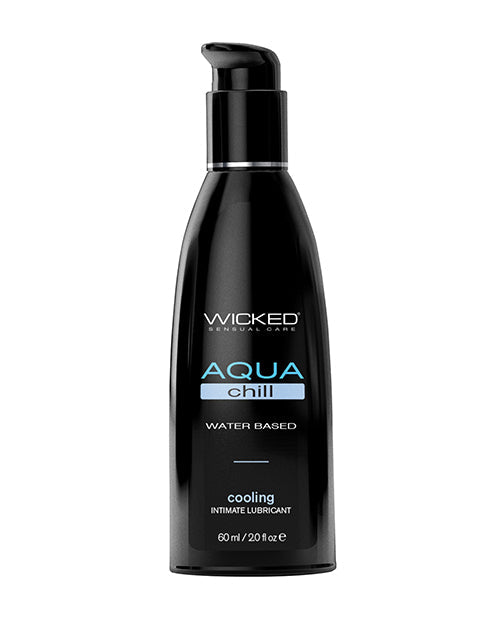 Wicked Sensual Care Wicked Sensual Care Aqua Chill Water Based Cooling Lubricant - 2 oz