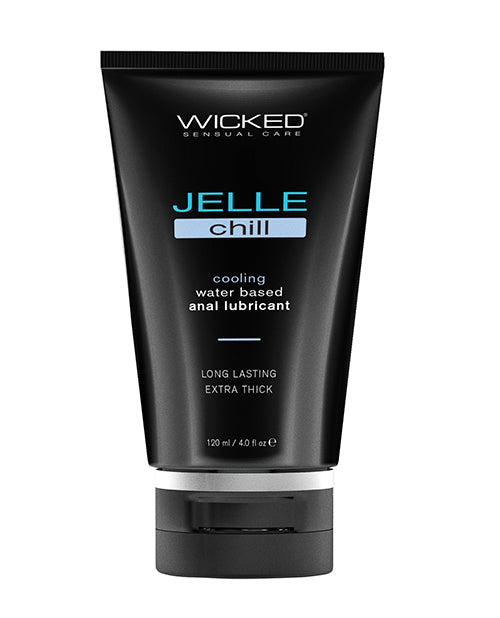 Wicked Sensual Care Wicked Sensual Care Jelle Chill Waterbased Anal Gel Lubricant - 4 oz