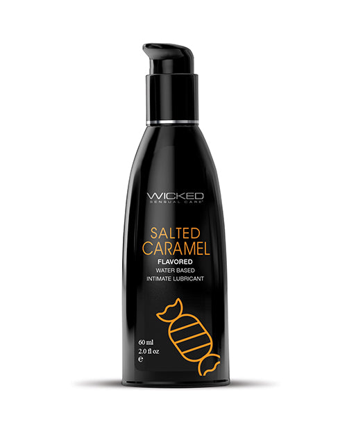 Wicked Sensual Care Wicked Sensual Care Aqua Waterbased Lubricant - 2 oz Salted Caramel