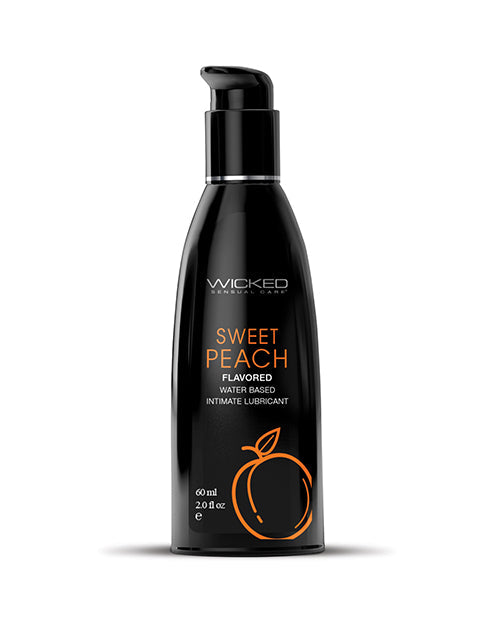 Wicked Sensual Care Wicked Sensual Care Waterbased Lubricant - 2 oz Sweet Peach