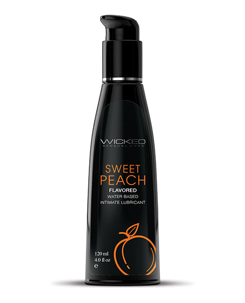 Wicked Sensual Care Wicked Sensual Care Waterbased Lubricant - 4 oz Sweet Peach