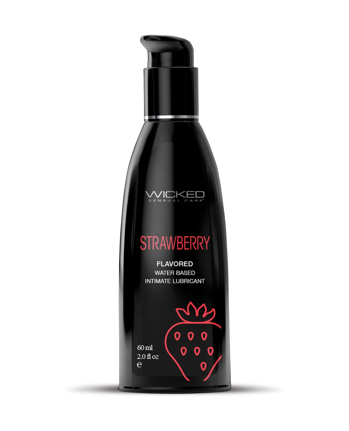 Wicked Sensual Care Wicked Sensual Care Water Based Lubricant - 2 oz Strawberry