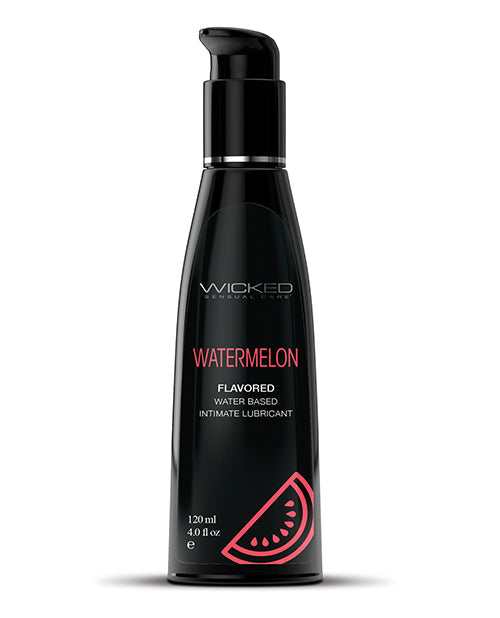 Wicked Sensual Care Wicked Sensual Care Aqua Water Based Lubricant - 4 oz Watermelon