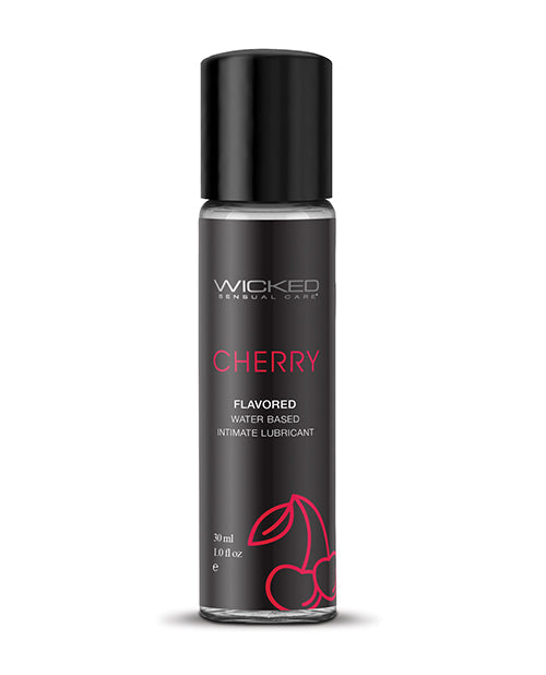Wicked Sensual Care Wicked Sensual Care Aqua Water Based Lubricant - 1 oz Cherry
