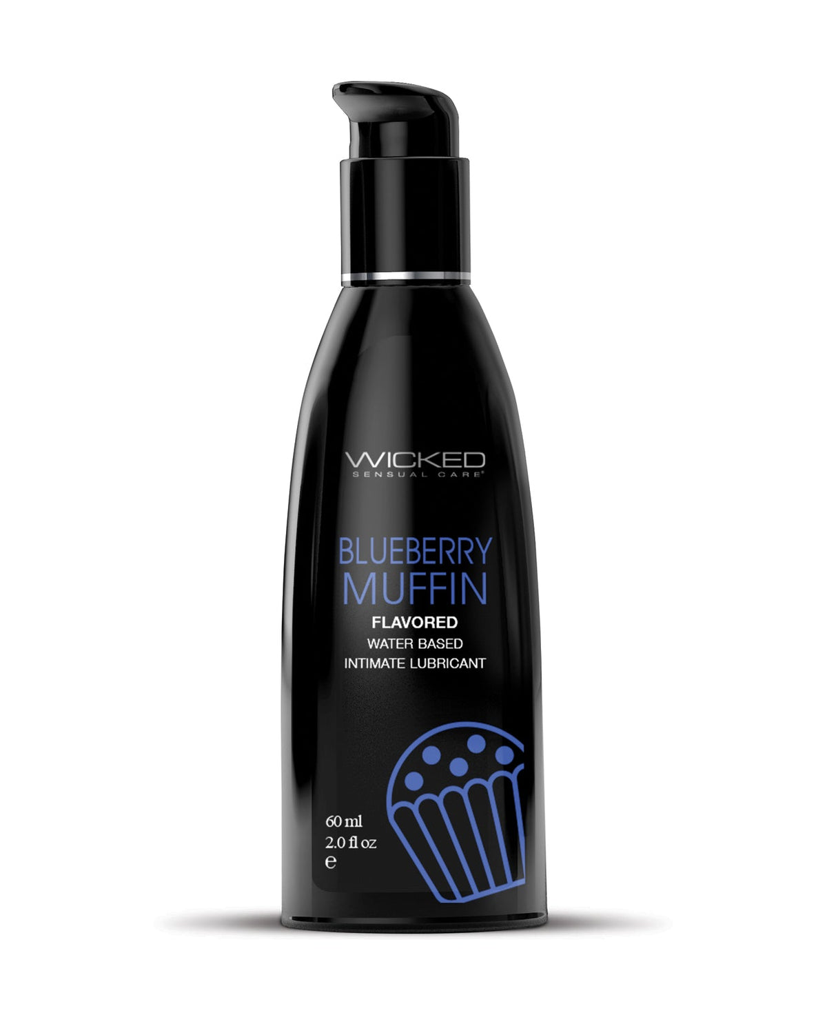 Wicked Sensual Care Wicked Sensual Care Water Based Lubricant - 2 oz Blueberry Muffin