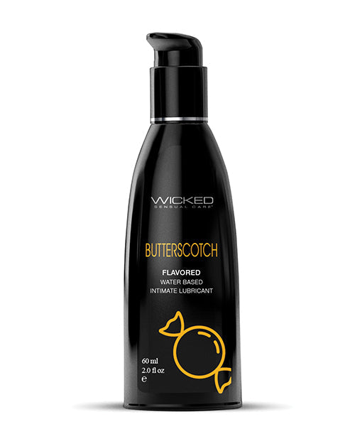 Wicked Sensual Care Wicked Sensual Care Aqua Water Based Lubricant - 2 oz Butterscotch